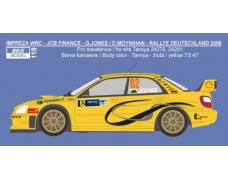 Decal – Subaru Impreza WRC 04 „JCB Finance“ -Deutschland 2006 – G. Jones